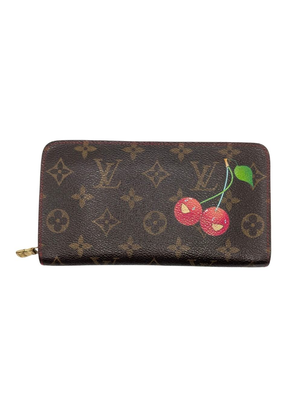 Louis Vuitton x Takashi Murakami Cherise Cherry Monogram Zippy Wallet